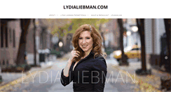 Desktop Screenshot of lydialiebman.com